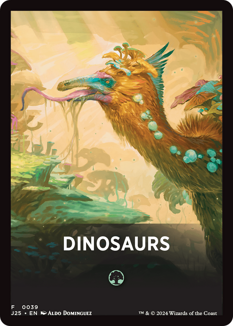 Dinosaurs Theme Card [Foundations Jumpstart Front Cards] | Rook's Games and More