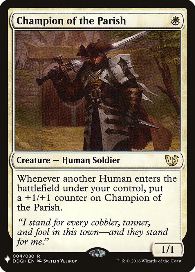 Champion of the Parish [Mystery Booster] | Rook's Games and More