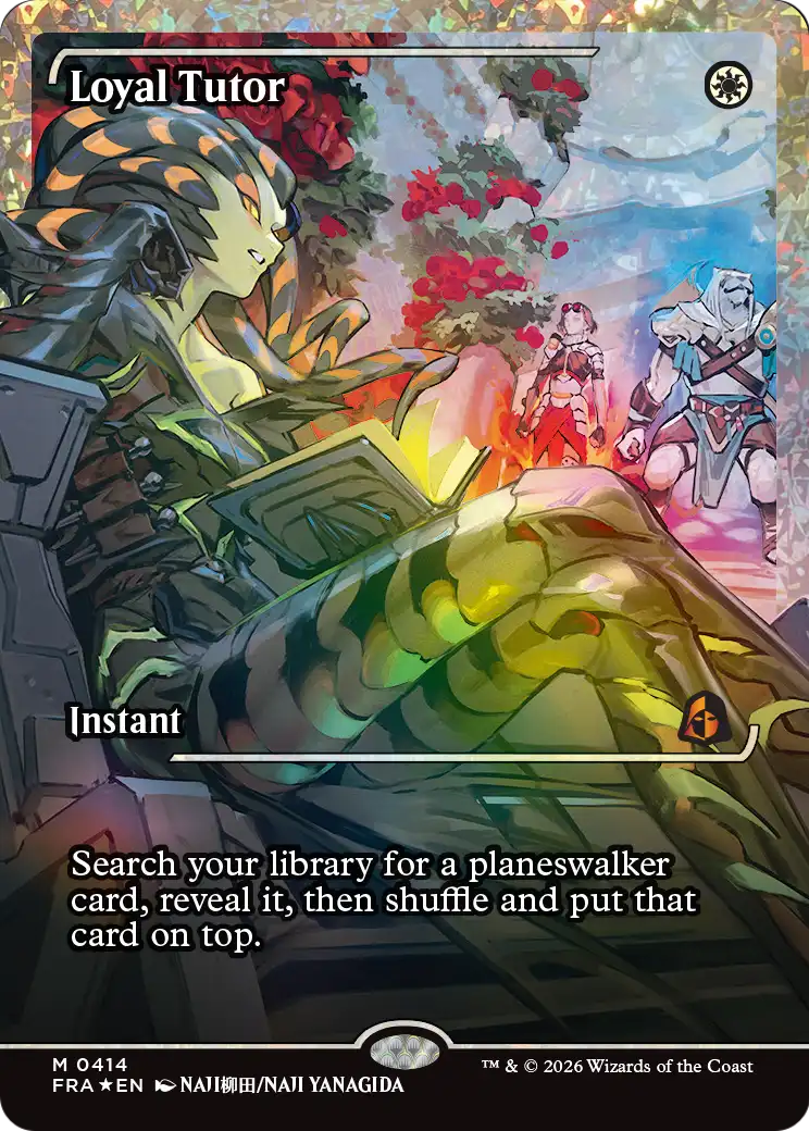 Loyal Tutor (Showcase) (Fracture Foil) [Reality Fracture] | Rook's Games and More