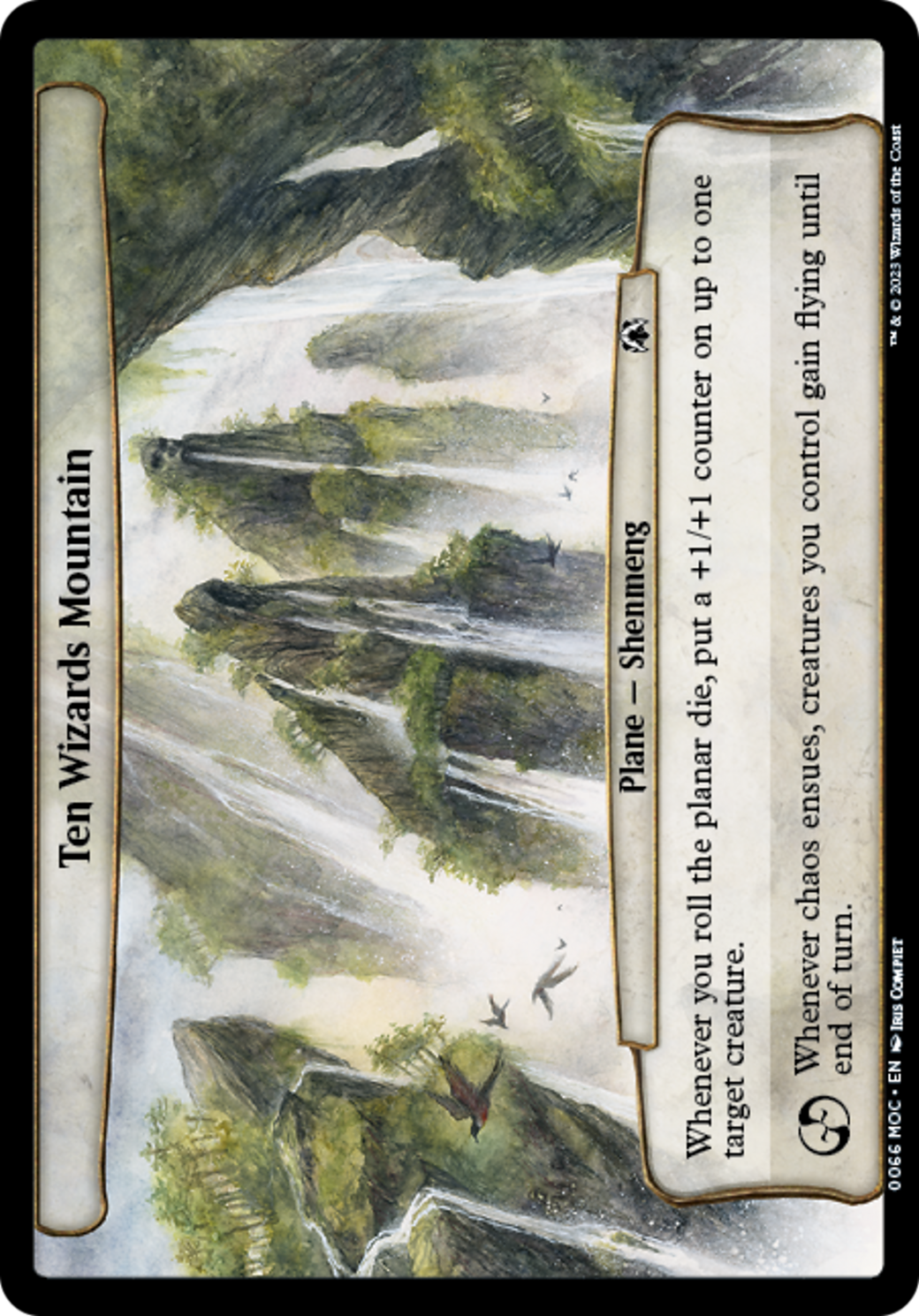 Ten Wizards Mountain [March of the Machine Commander] | Rook's Games and More