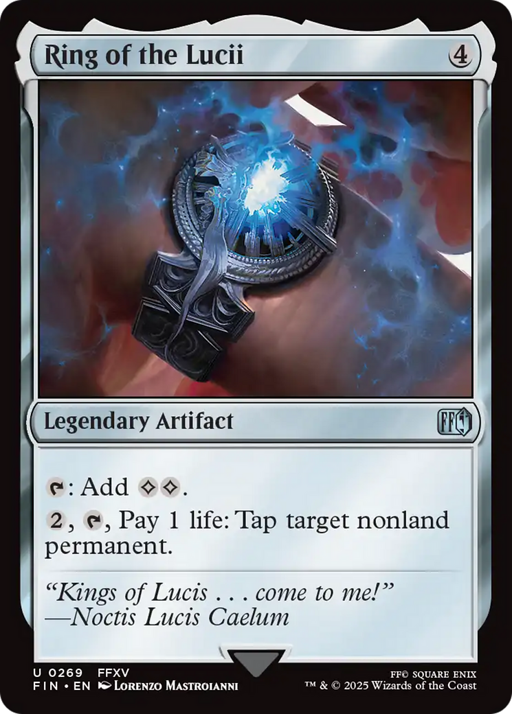 Ring of the Lucii [FINAL FANTASY] | Rook's Games and More