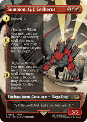Summon: G.F. Cerberus (Borderless) [FINAL FANTASY]