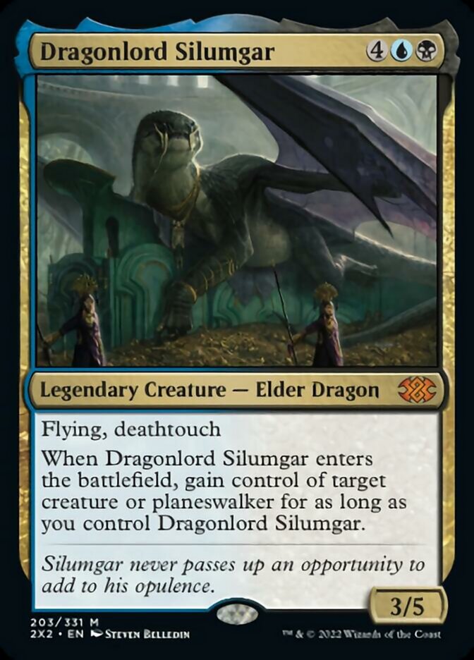 Dragonlord Silumgar [Double Masters 2022] | Rook's Games and More