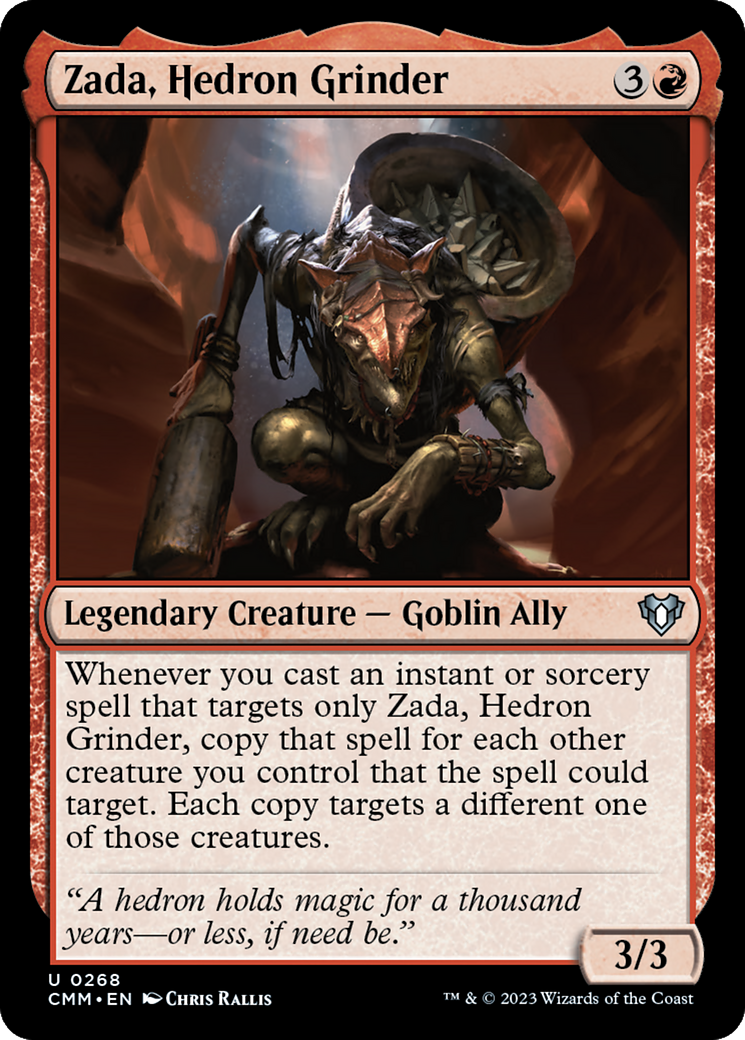 Zada, Hedron Grinder [Commander Masters] | Rook's Games and More