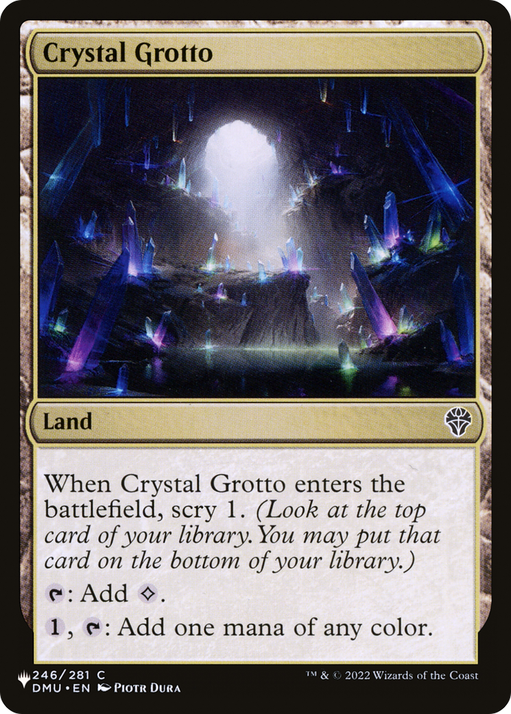 Crystal Grotto [The List Reprints] | Rook's Games and More