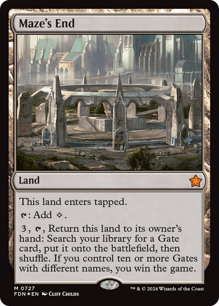 Maze's End [Foundations] | Rook's Games and More