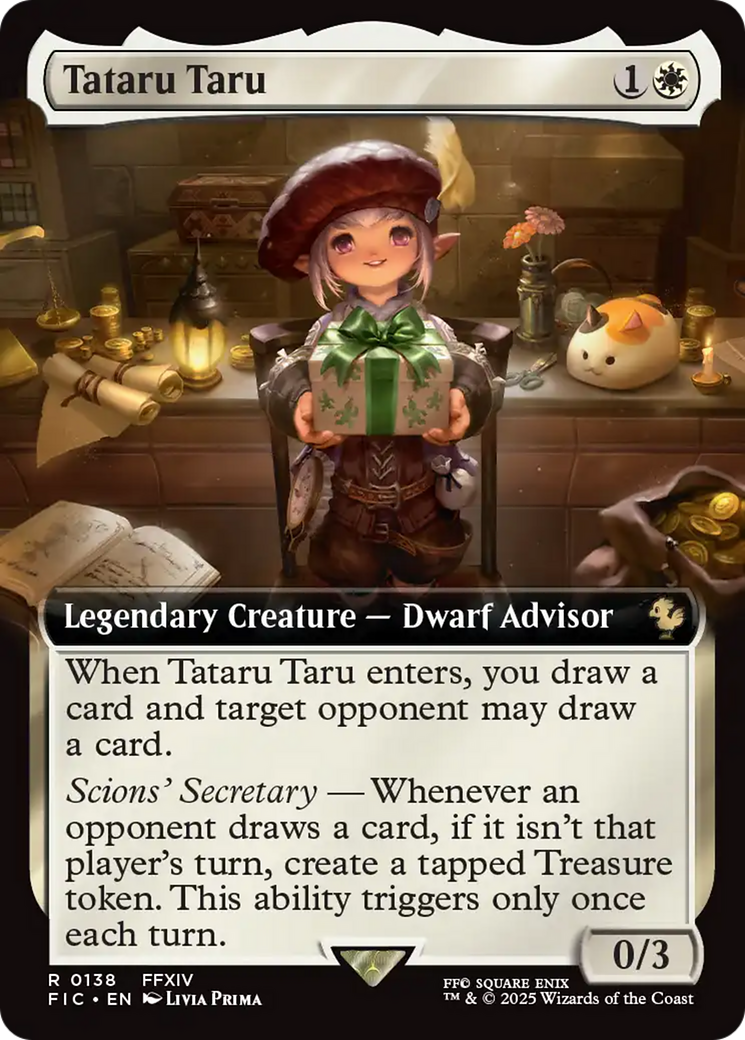 Tataru Taru (Extended Art) [FINAL FANTASY Commander] | Rook's Games and More