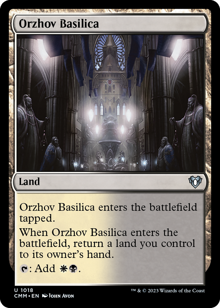 Orzhov Basilica [Commander Masters] | Rook's Games and More