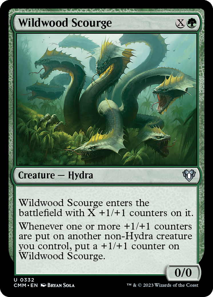 Wildwood Scourge [Commander Masters] | Rook's Games and More