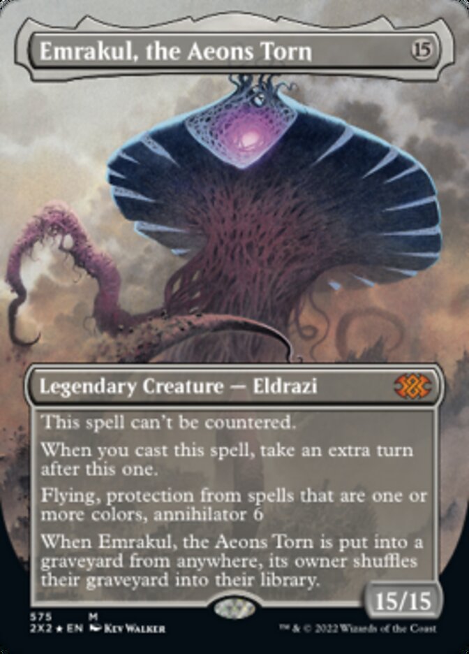 Emrakul, the Aeons Torn (Textured Foil) [Double Masters 2022] | Rook's Games and More