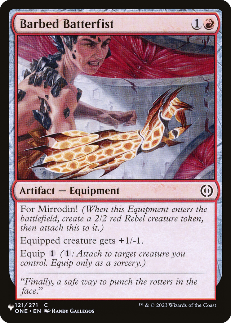 Barbed Batterfist [The List] | Rook's Games and More