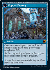 Poppet Stitcher // Poppet Factory [Innistrad: Midnight Hunt] | Rook's Games and More