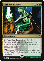 Pernicious Deed [The List]
