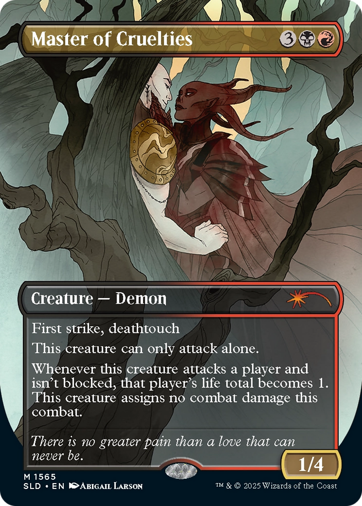 Master of Cruelties (Rainbow Foil) [Secret Lair Drop Series] | Rook's Games and More