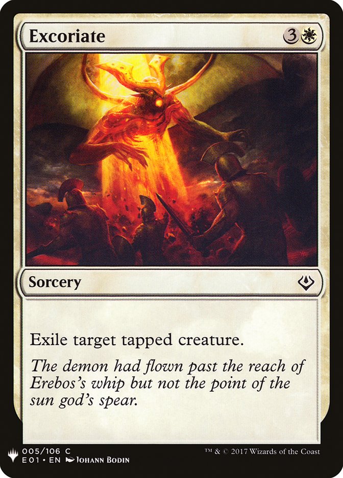 Excoriate [Mystery Booster] | Rook's Games and More