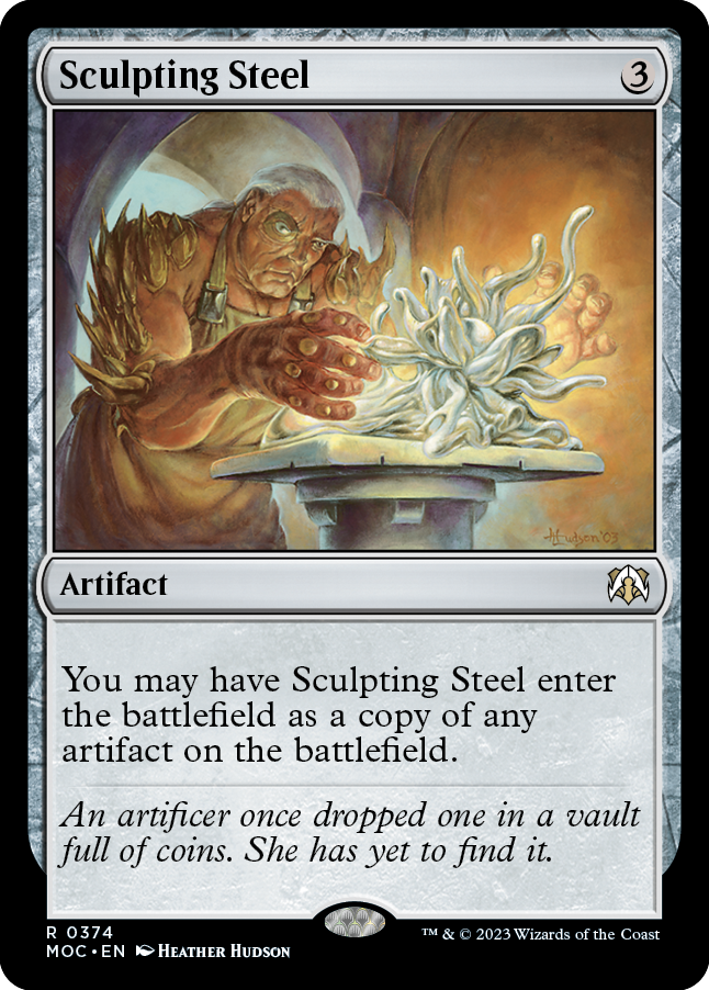 Sculpting Steel [March of the Machine Commander] | Rook's Games and More