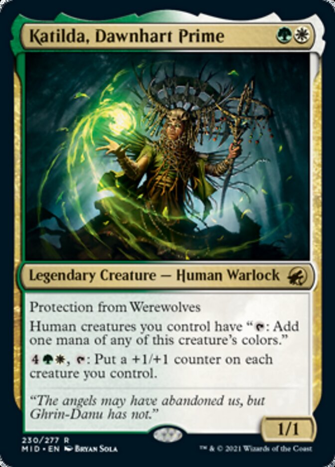 Katilda, Dawnhart Prime [Innistrad: Midnight Hunt] | Rook's Games and More