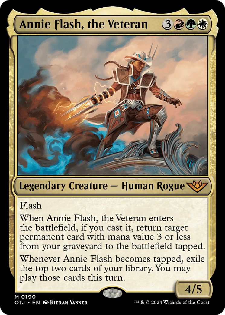 Annie Flash, the Veteran [Outlaws of Thunder Junction] | Rook's Games and More