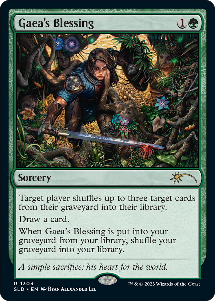 Gaea's Blessing [Secret Lair Drop Series] | Rook's Games and More