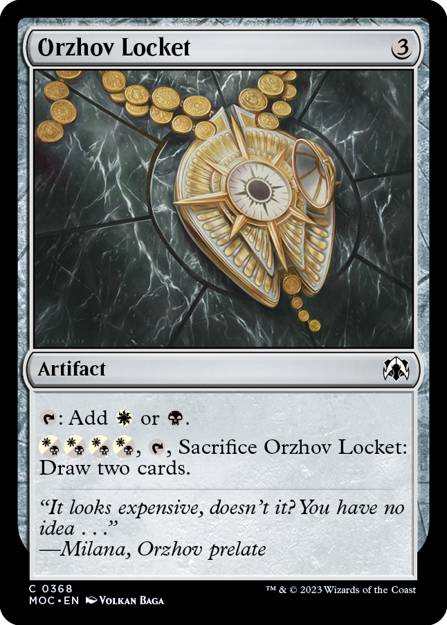 Orzhov Locket [March of the Machine Commander] | Rook's Games and More