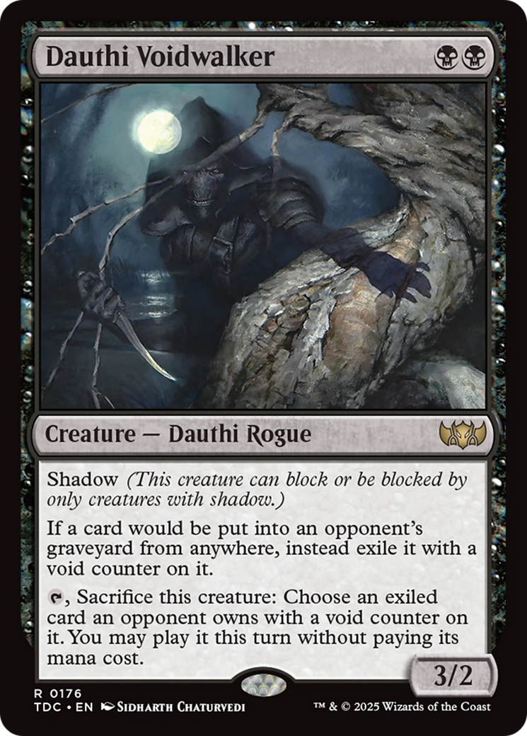 Dauthi Voidwalker [Tarkir: Dragonstorm Commander] | Rook's Games and More
