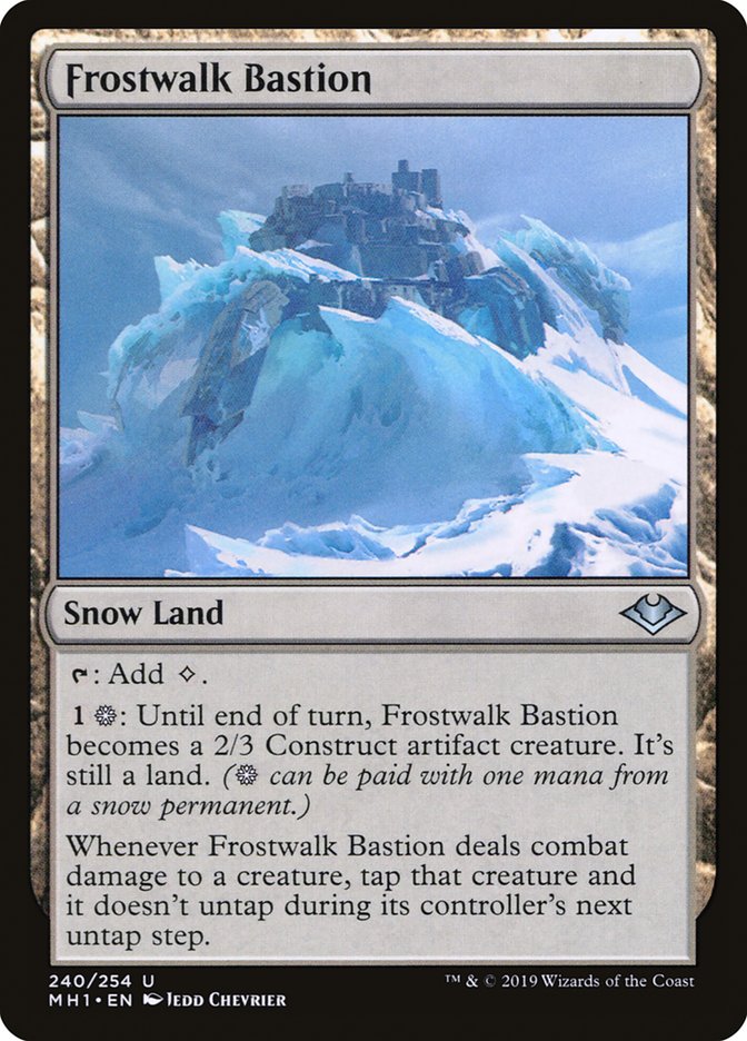 Frostwalk Bastion [Modern Horizons] | Rook's Games and More