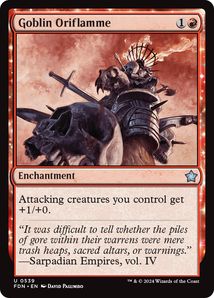 Goblin Oriflamme [Foundations] | Rook's Games and More