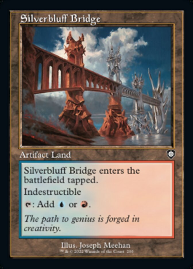 Silverbluff Bridge (Retro) [The Brothers' War Commander] | Rook's Games and More