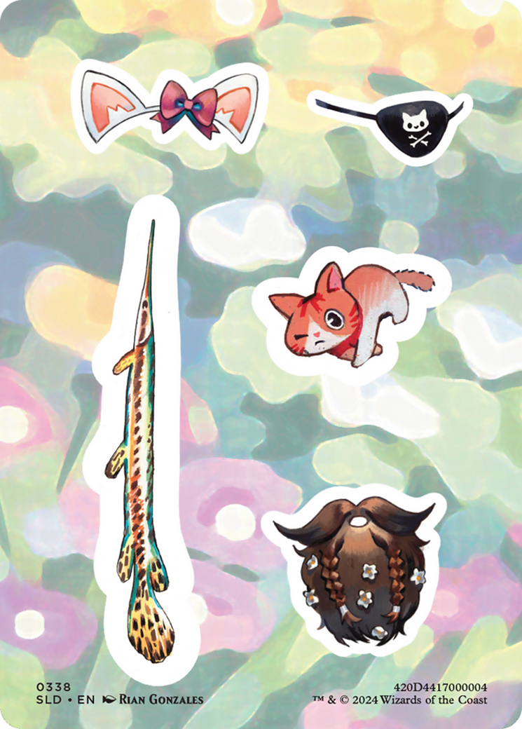Sticker Sheet (0338) [Secret Lair Drop Series] | Rook's Games and More