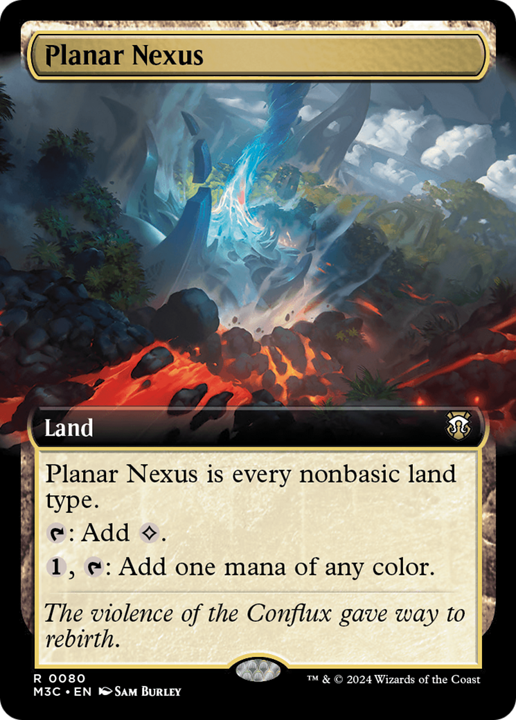 Planar Nexus (Extended Art) [Modern Horizons 3 Commander] | Rook's Games and More