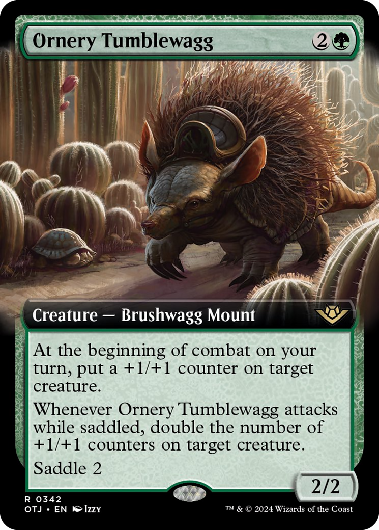 Ornery Tumblewagg (Extended Art) [Outlaws of Thunder Junction] | Rook's Games and More