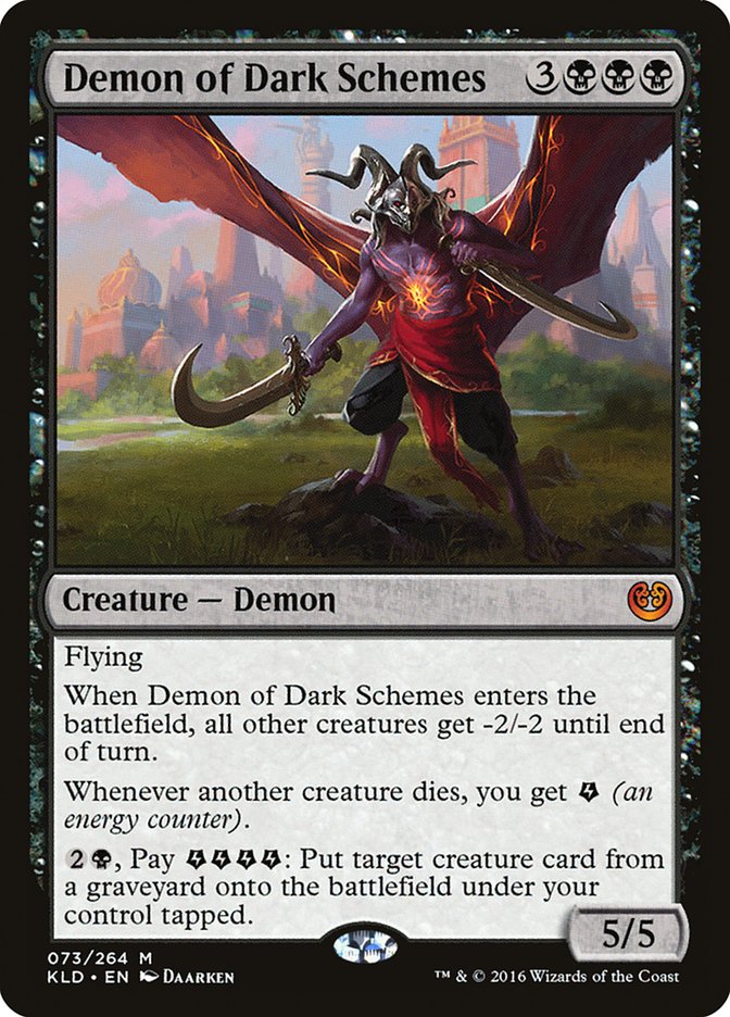 Demon of Dark Schemes [Kaladesh] | Rook's Games and More