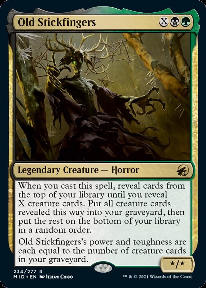 Old Stickfingers [Innistrad: Midnight Hunt] | Rook's Games and More