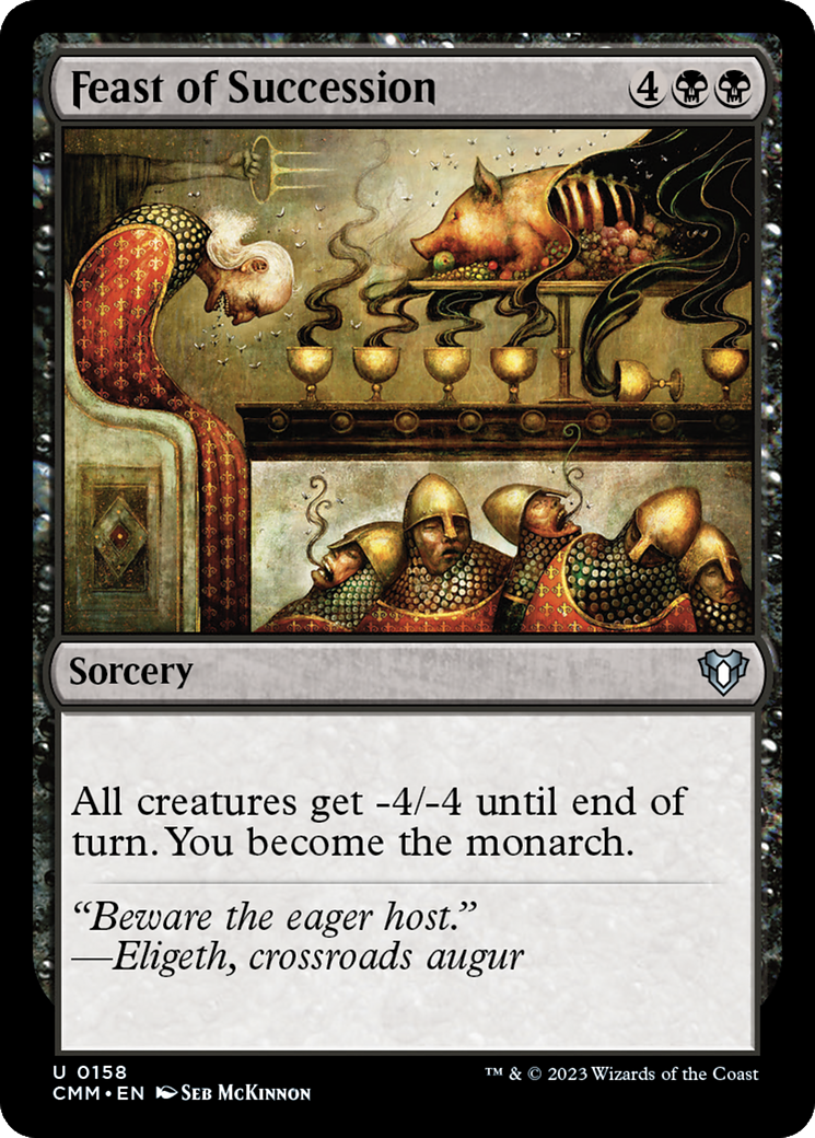 Feast of Succession [Commander Masters] | Rook's Games and More