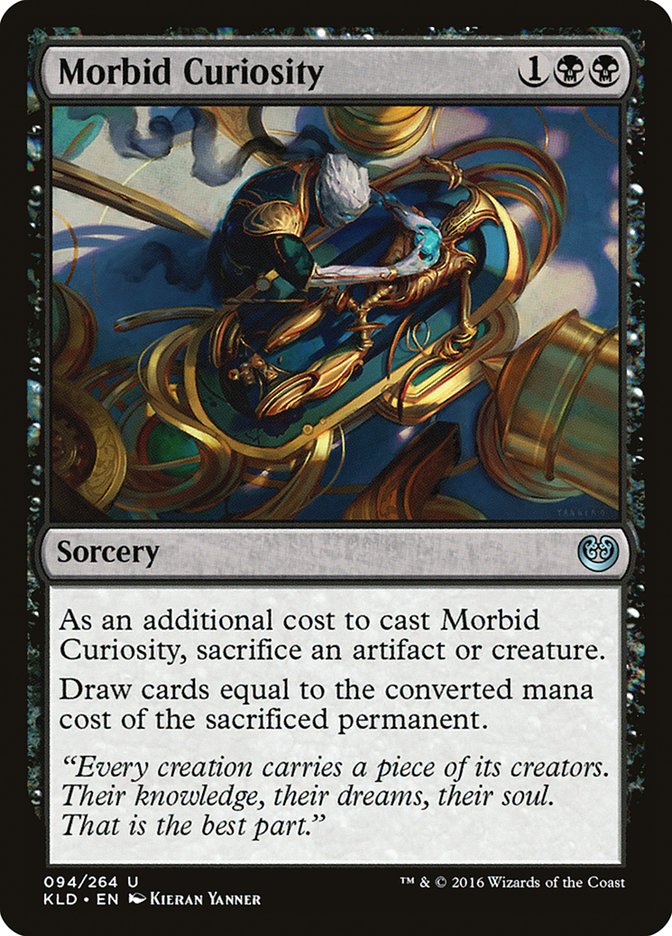 Morbid Curiosity [Kaladesh] | Rook's Games and More