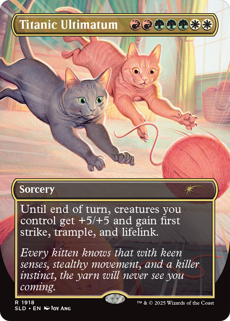 Titanic Ultimatum (1918) (Rainbow Foil) [Secret Lair Drop Series] | Rook's Games and More