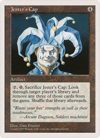 Jester's Cap (Oversized) [Oversize Cards] | Rook's Games and More