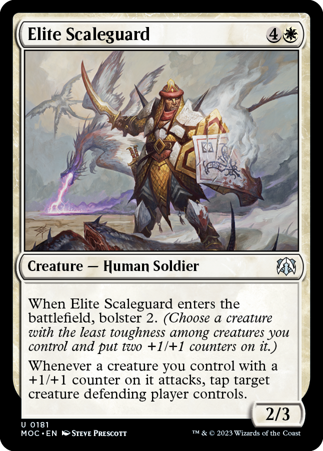 Elite Scaleguard [March of the Machine Commander] | Rook's Games and More