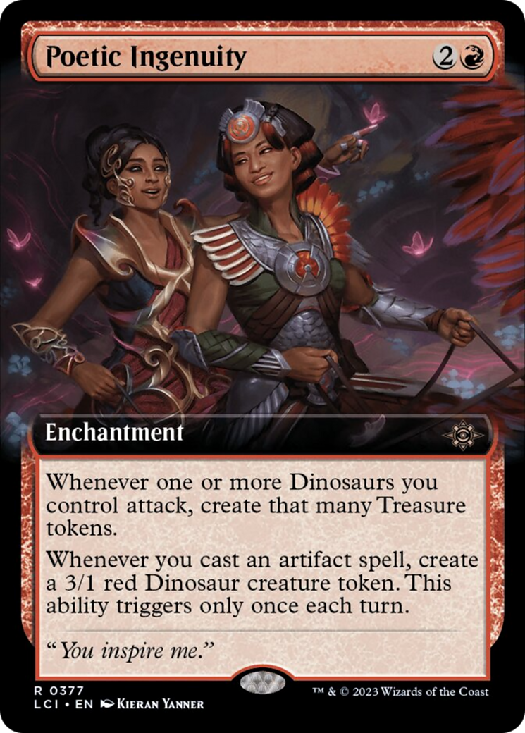 Poetic Ingenuity (Extended Art) [The Lost Caverns of Ixalan] | Rook's Games and More