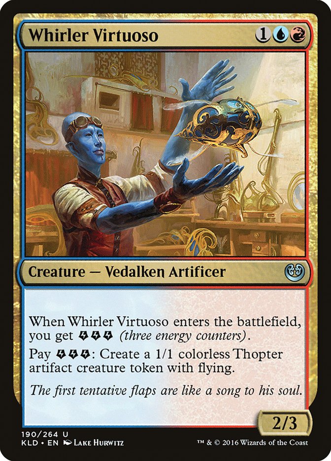 Whirler Virtuoso [Kaladesh] | Rook's Games and More