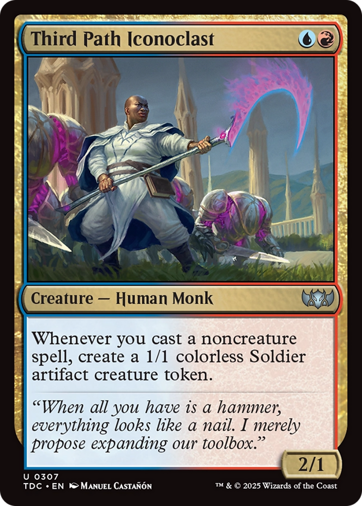 Third Path Iconoclast [Tarkir: Dragonstorm Commander] | Rook's Games and More
