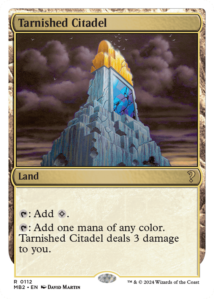 Tarnished Citadel (White Border) [Mystery Booster 2] | Rook's Games and More