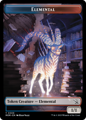 Elemental (9) // Phyrexian Saproling Double-Sided Token [March of the Machine Tokens] | Rook's Games and More