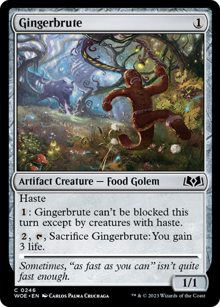 Gingerbrute [Wilds of Eldraine] | Rook's Games and More