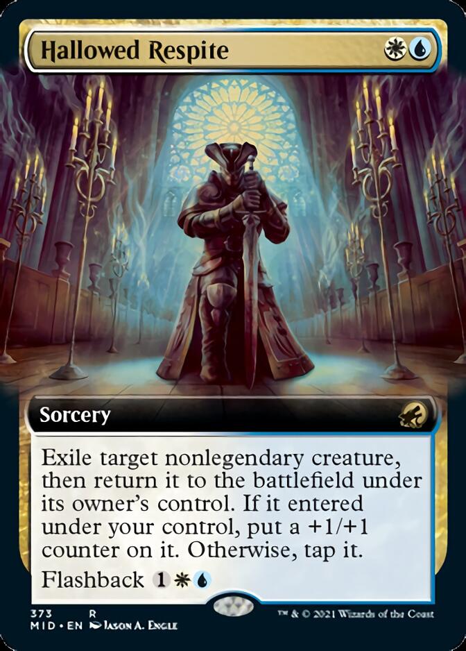 Hallowed Respite (Extended Art) [Innistrad: Midnight Hunt] | Rook's Games and More