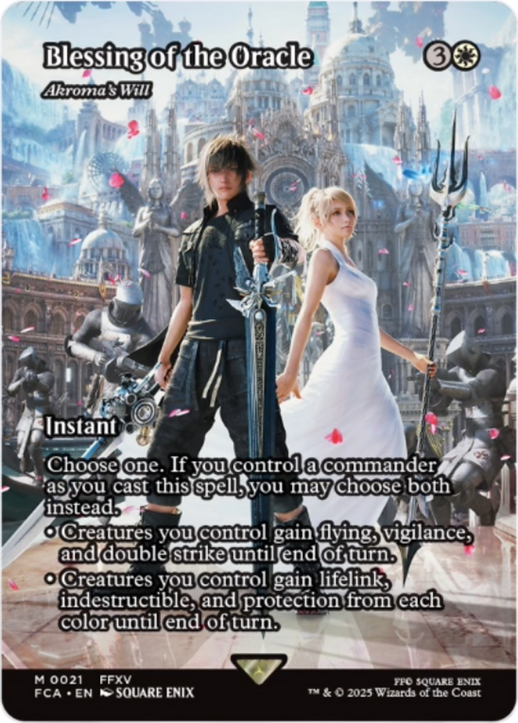 Blessing of the Oracle - Akroma's Will (Showcase) [FINAL FANTASY : Through the Ages] | Rook's Games and More