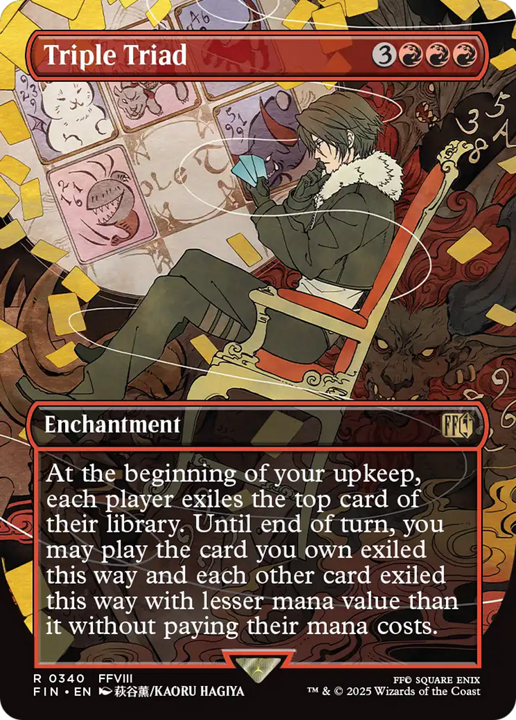 Triple Triad (Borderless) [FINAL FANTASY] | Rook's Games and More