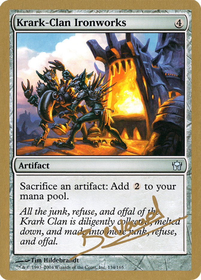 Krark-Clan Ironworks (Manuel Bevand) [World Championship Decks 2004] | Rook's Games and More