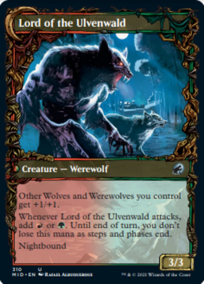 Kessig Naturalist // Lord of the Ulvenwald (Showcase Equinox) [Innistrad: Midnight Hunt] | Rook's Games and More