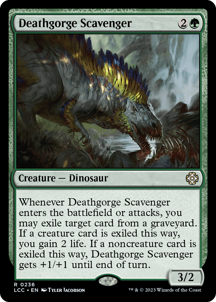 Deathgorge Scavenger [The Lost Caverns of Ixalan Commander] | Rook's Games and More